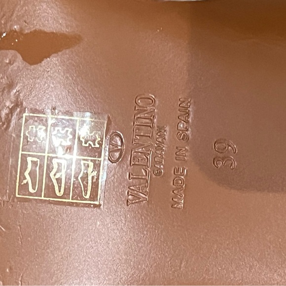 Valentino Garavani Opanka Rockstud Espadrille Sandals Size 39 - Picture 8 of 16